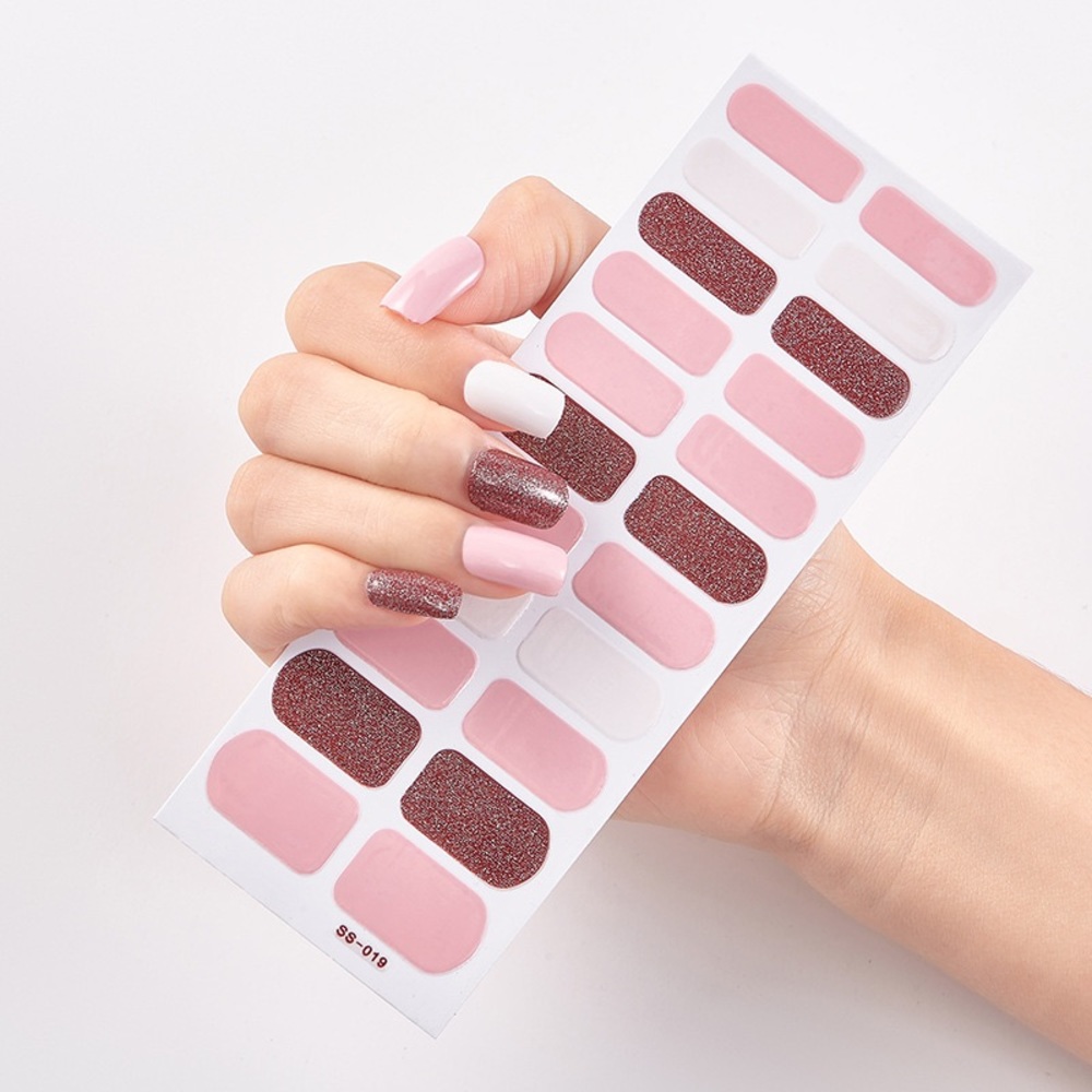 6 sheets for $20 Nail Wrap Strip Sticker - SS019